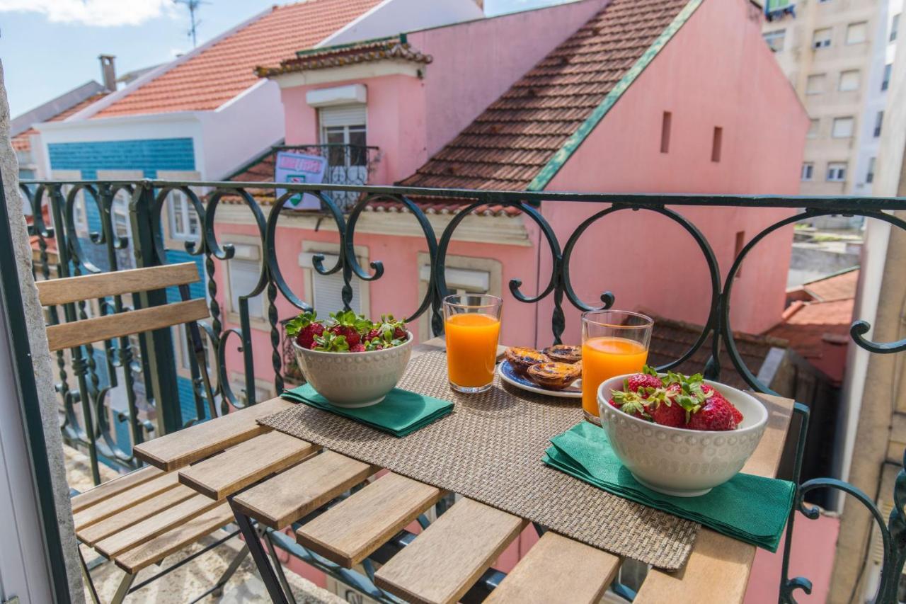 Lovelystay - Sunny Flat W/ Balcony Overseeing Graca And River Lisboa 外观 照片
