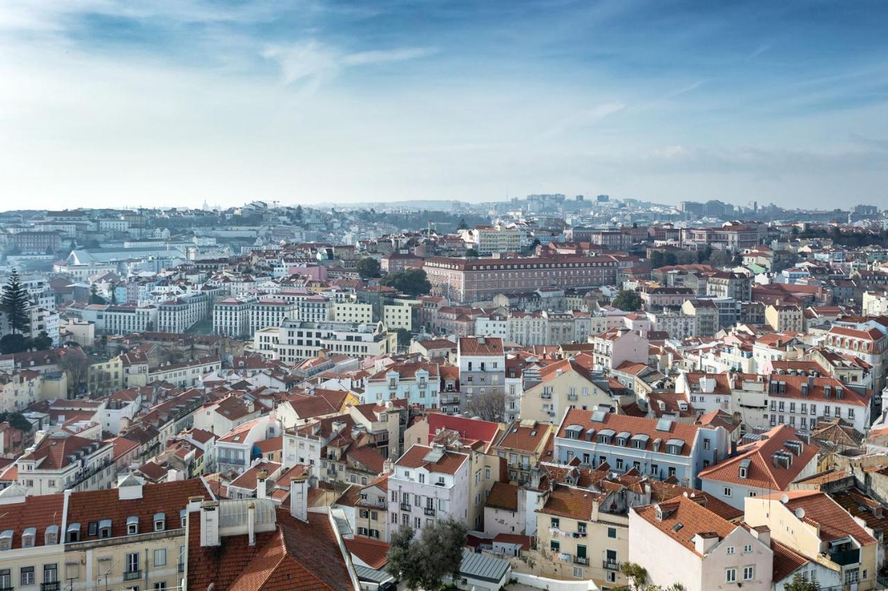 Lovelystay - Sunny Flat W/ Balcony Overseeing Graca And River Lisboa 外观 照片